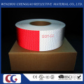 Cinta reflectante de PVC cristal rojo y blanco (C3500-B (D))